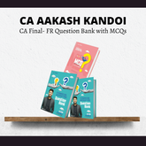 CA Final FR | Question Bank + MCQs by CA Aakash Kandoi | For Jan 26 Exams